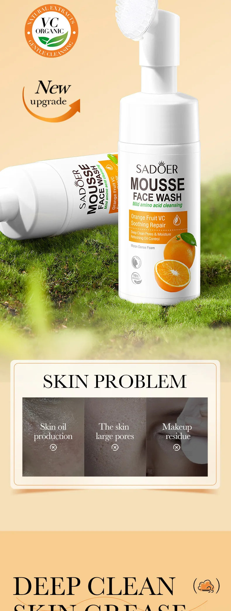 Facial Cleanser-Face Wash Foam