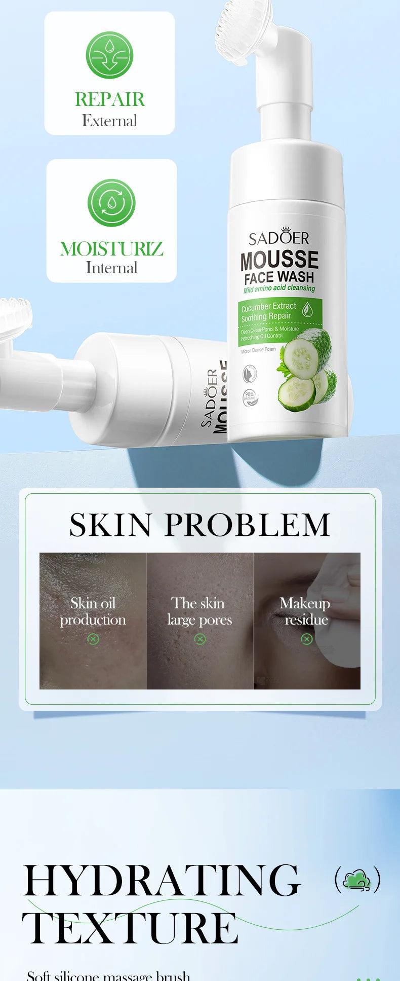 Facial Cleanser-Face Wash Foam
