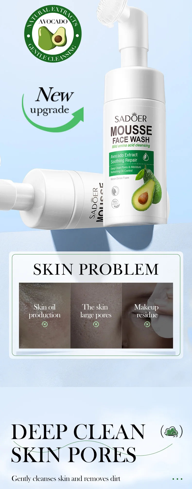 Facial Cleanser-Face Wash Foam