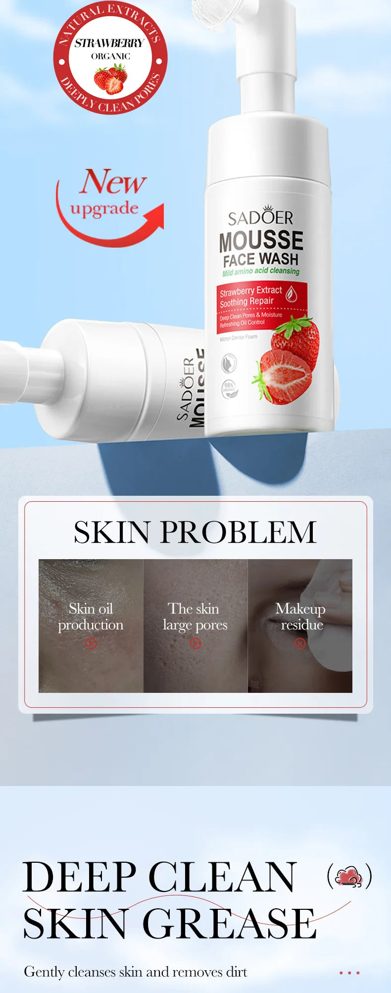 Facial Cleanser-Face Wash Foam