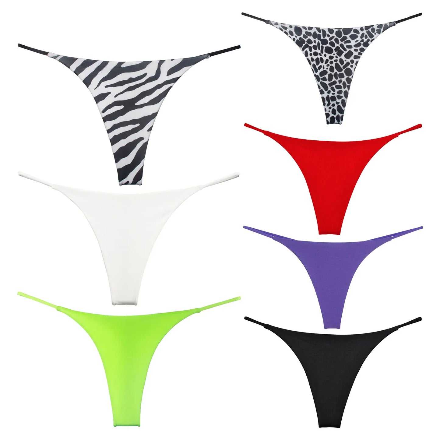 Womens Low Rise Thong Bikini Bottom