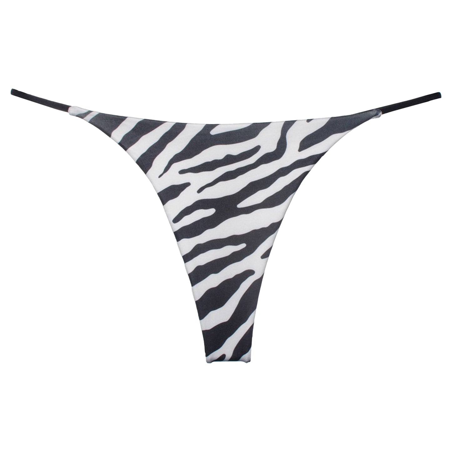 Womens Low Rise Thong Bikini Bottom
