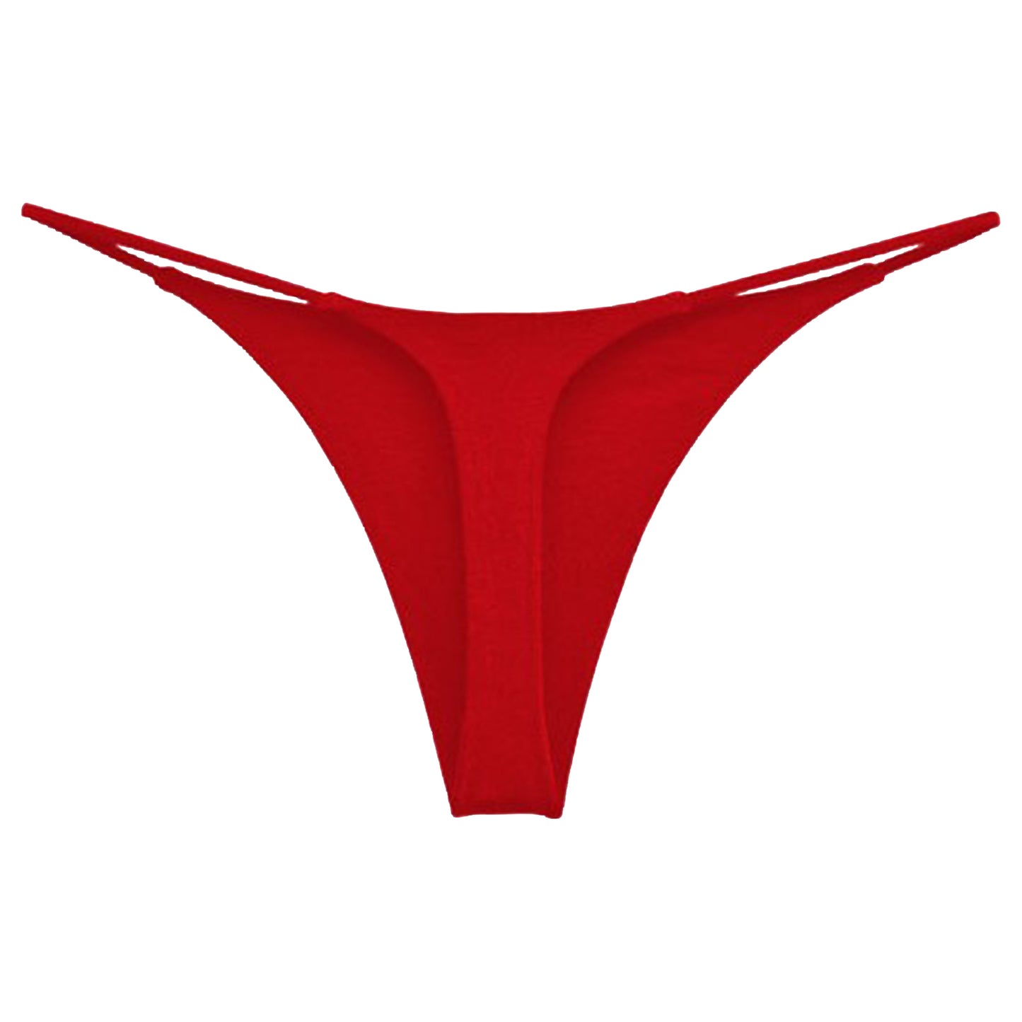 Womens Low Rise Thong Bikini Bottom
